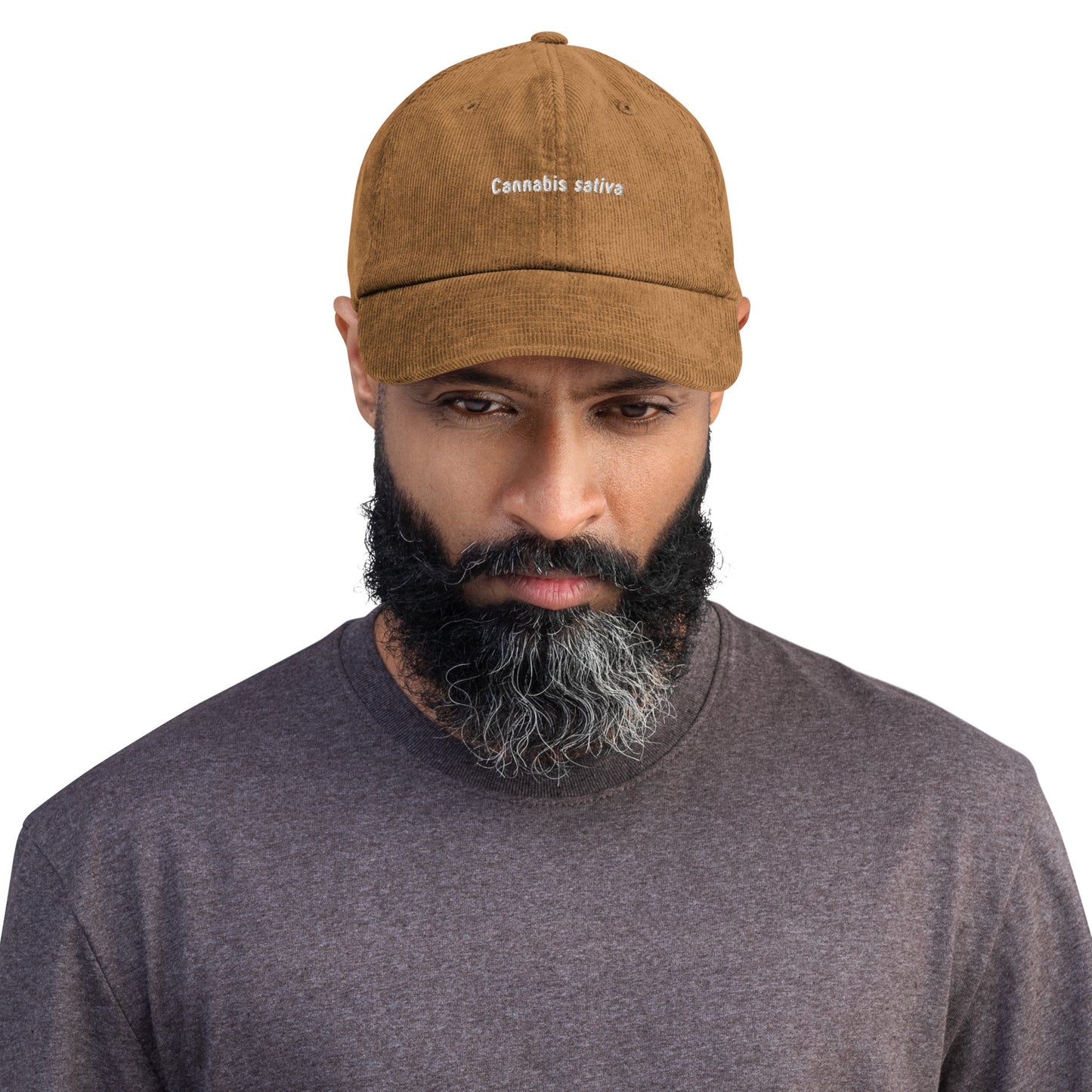 Cannabis sativa Corduroy hat