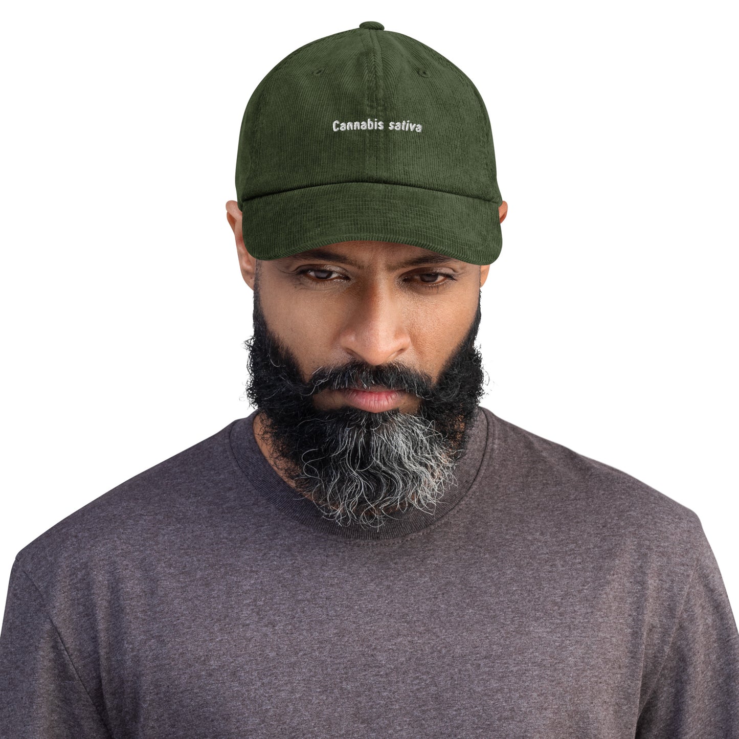 Cannabis sativa Corduroy hat